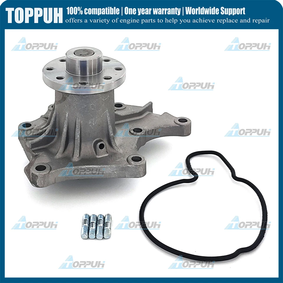 1pc 4JB1 8943768440 Engine Water Pump For Isuzu Sumitomo SH60 Kobelco SK60 Excavator 89706-27960
