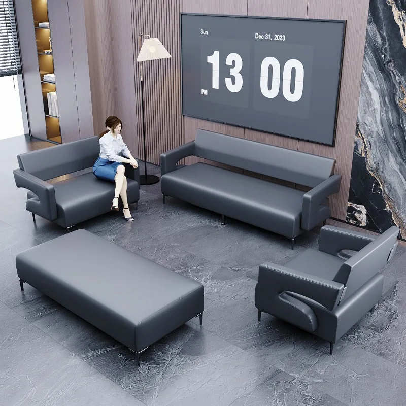 

Barbershop, hairdresser, sofa waiting chair, rest area, sofa, Internet celebrity hair salon guest long waiting chair