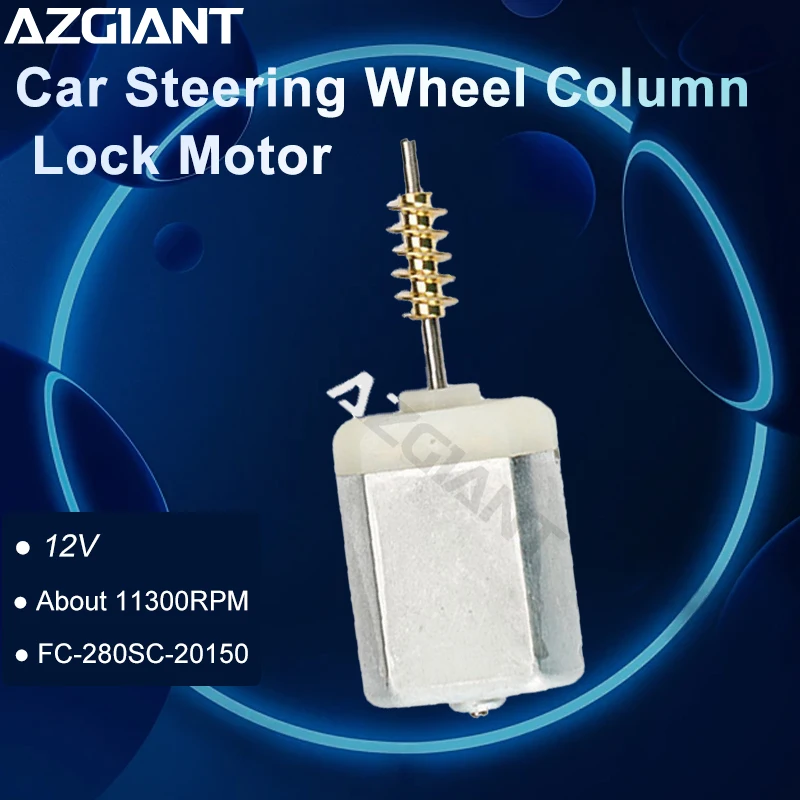 

AZGIANT for VW Golf R /Golf Sportsvan/Jetta car Steering Column Lock motor 12V repair metal carbon brush auto accessories