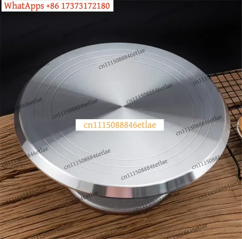 k3 Universal Rotating Cake Turntable 10 12 14 Inch Cream Decorating Stand Base Baking Tool