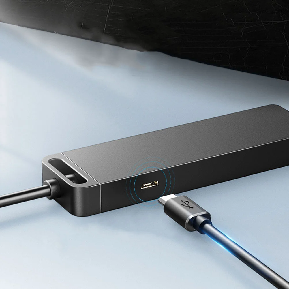 

4-Slot 1m USB 3.0 Hub Splitter Expansion Adapter Premium Material Durable Otg Support Anti-Interference Stable Transmission