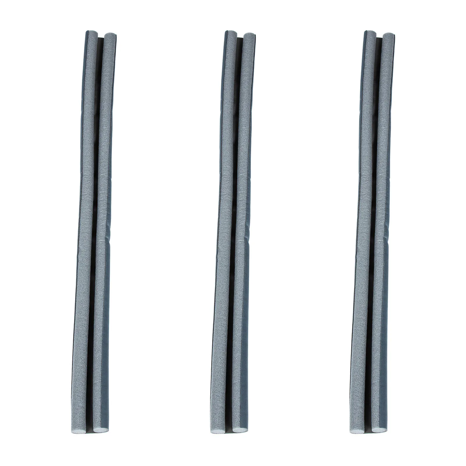 

3Pcs No Glue Door Bottom Sealing Strip Draft Stopper Windproof Noise Reduction Easy to Cut and Use for Home Door Draft Stopper