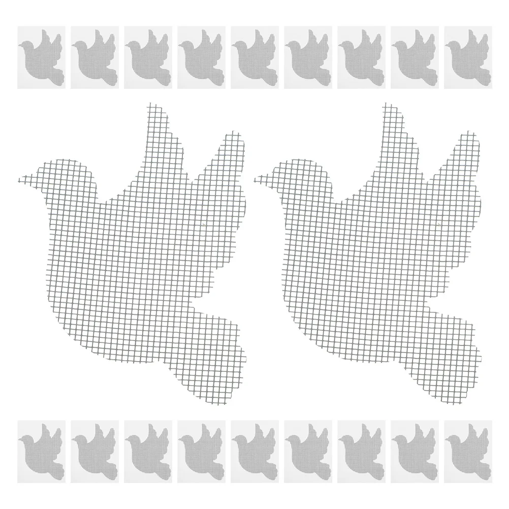 

20 Pcs Screen Repair Patch Self Adhesive Mosquito Proof Sticker Cartoon Cute Mesh Tape Door Window Fixes Small Hole