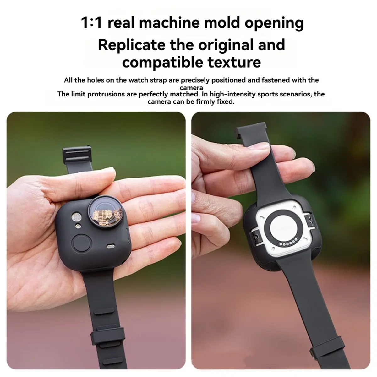 （2026 SUMMER）For GoUltra Hand Wrist Band Strap Silicone Protective Case Adjustable Wristband Camera Accessories B