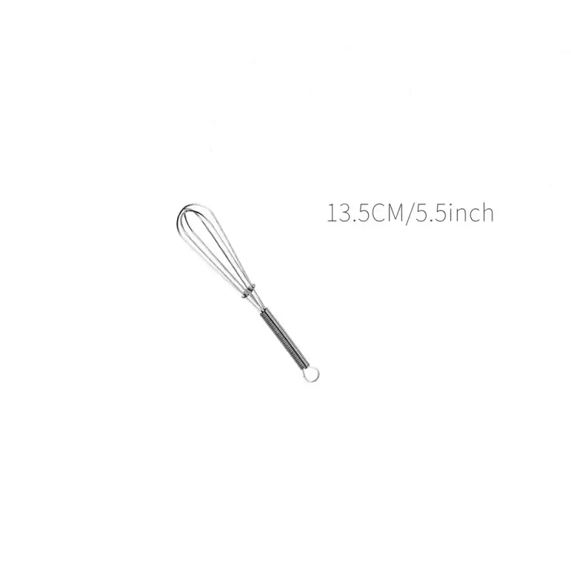1Pcs Multifunctional Rotary Manual Egg Beater Mixer Mini Kitchen Egg Whisk Bake Tool Egg Agitator Stainless Steel Eco-Friendly - Image 10