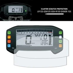 GIXXER155 For Suzuki UY125 GSX125 UY GSX 125 R150 GSX-R150 GSXR 150 GIXXER 155 Cluster Scratch Screen Protection Instrument Film