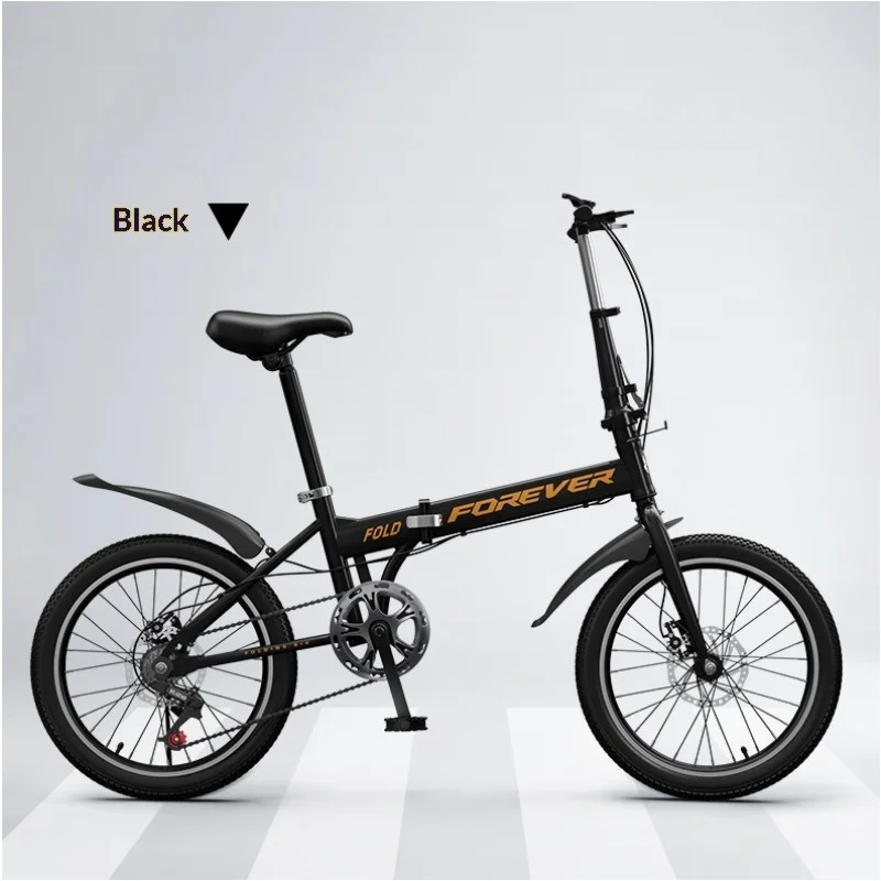 دراجة قابلة للطي، دراجة قابلة للطي، خفيفة الوزن، محمولة للسفر، عجلات 20 بوصة، إطار من الألومنيوم، سريعة الطي، سهلة الحمل