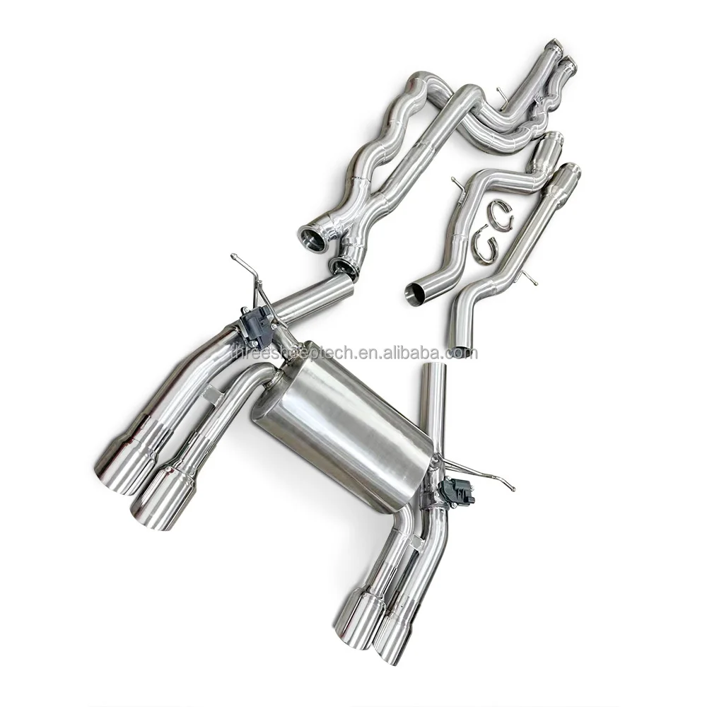 For M3/M4 F80/F82 3.0T 2014-2019 Escape Exhaust Pipe Muffler Exhaust System Factory CatBack Exhaust Stainless Steel Pipe