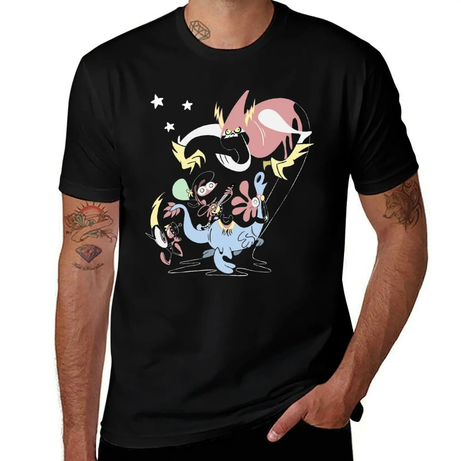 

Wander and Friends T-Shirt cotton t shirt man t shirt men 100% cotton luxury brand T-Shirt