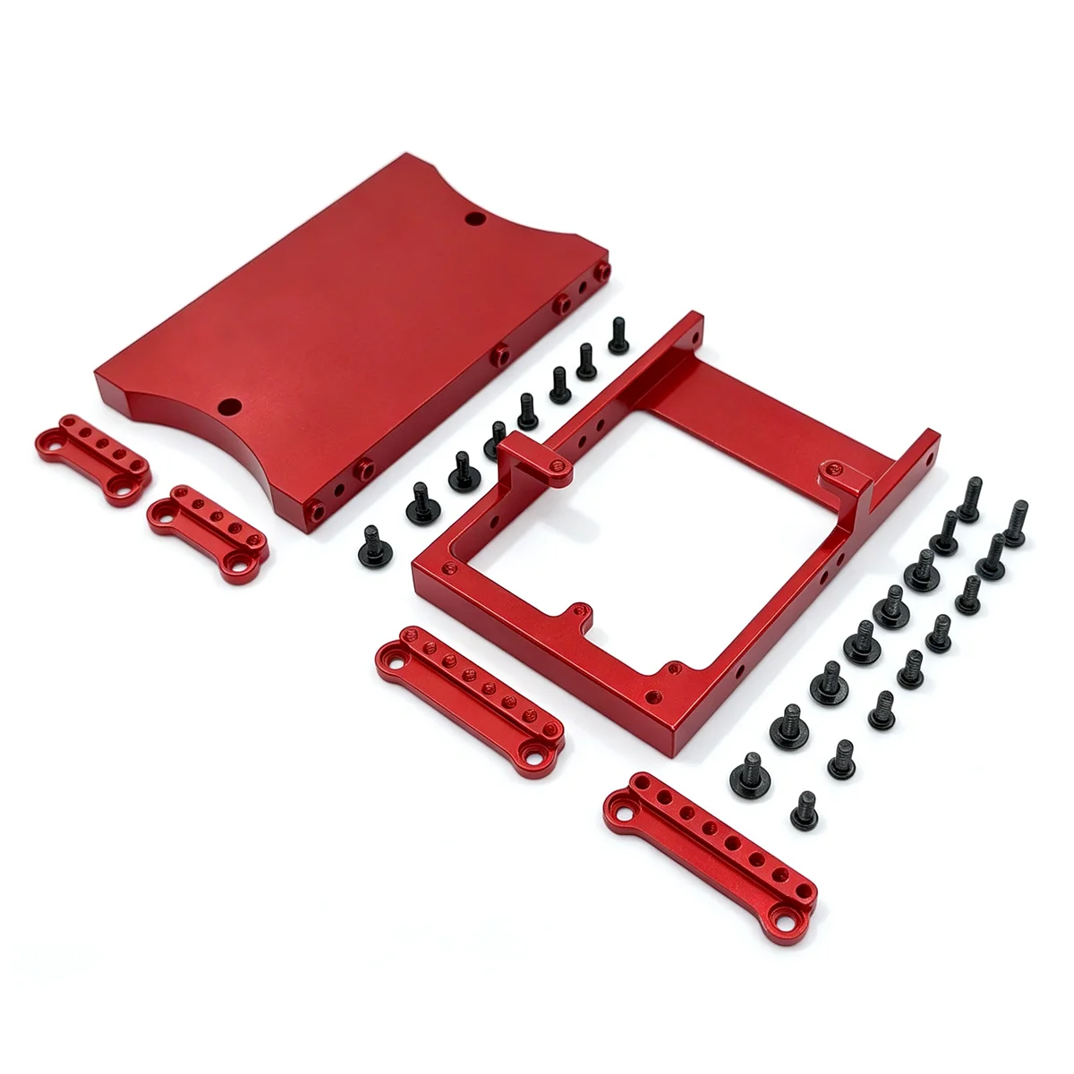 RC Car Tail Beam Servo Cabin Suspension Bracket Set Fit For MN 1/12 D90 D91 D96 MN98 99S Modified Remote Control Car Parts