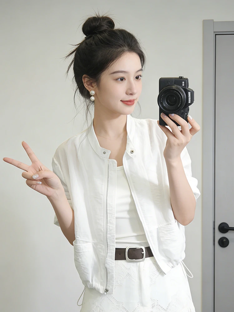 

Faionable ort Women's Sun Protection Jaet Zipper Breathable Spring 2026 New Arrival UV Protection Outerwear