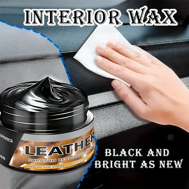 

Универсальный ремонтный полировальный воск для кожи и пластика, восстанавливающий крем для салона автомобиля, для кожи, пластиковой резины