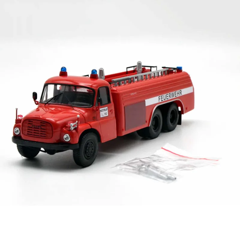 Schuco 1:43 Scale Diecast Alloy Tatra XianT148 Fire Truck Toys Cars Model Classic Adult Collection Souvenir Gift Static Display