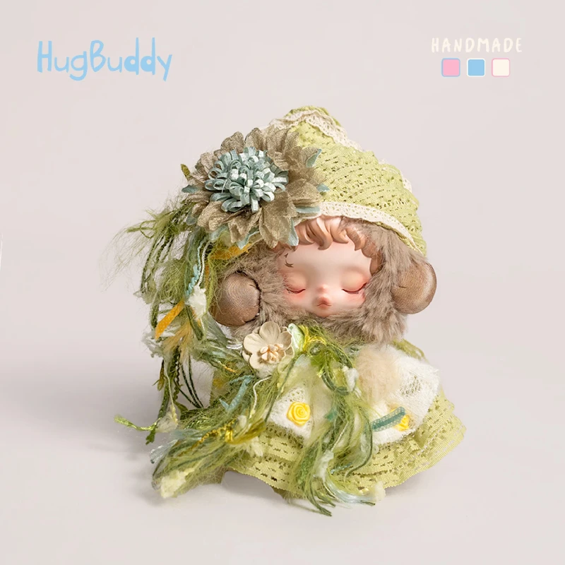 

Легкий плетеный садовый наряд куклы Mumu ручной работы, плюшевые игрушки, подвески, настраиваемые аксессуары для кукол для девочек, сумка для одежды для куклы, в наличии