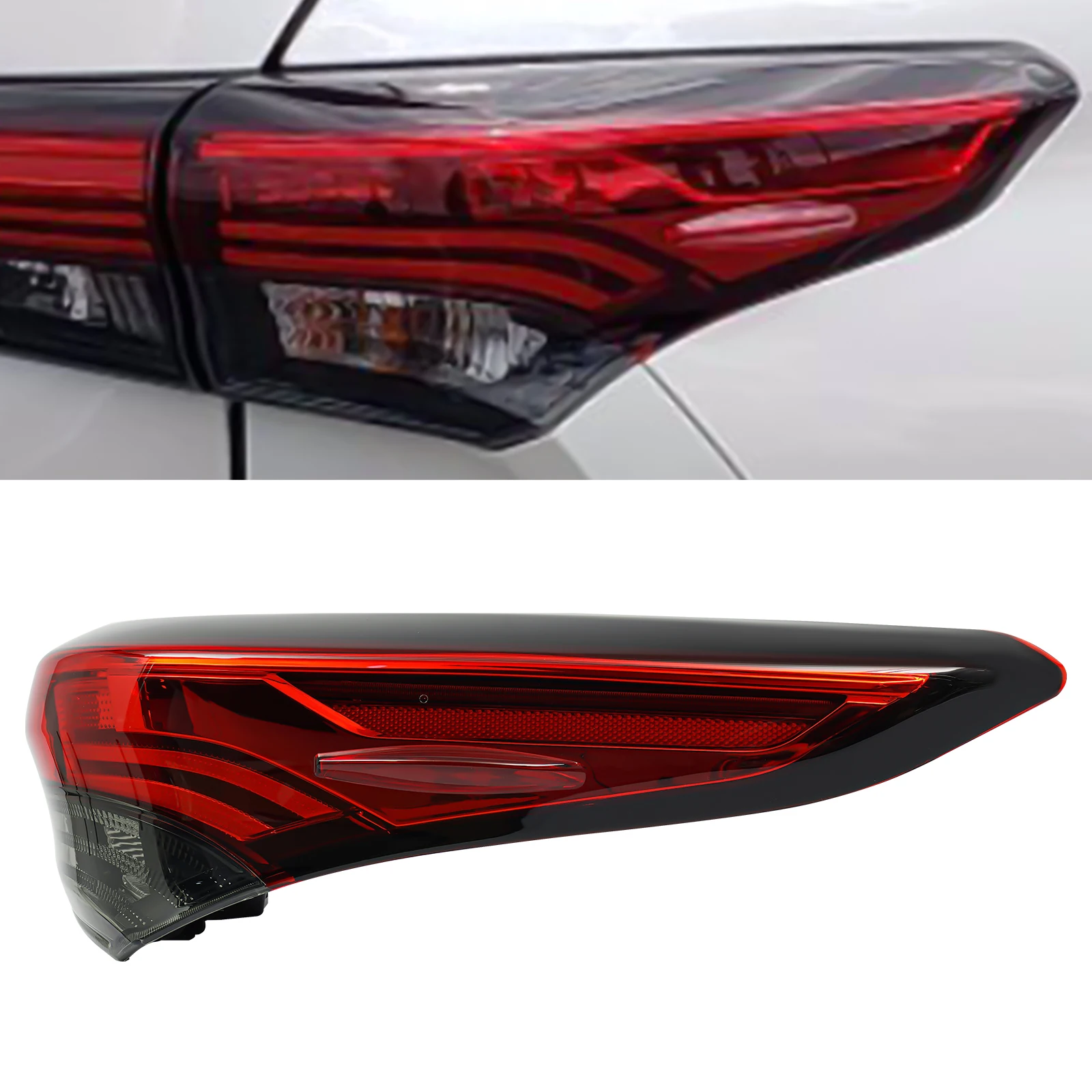 

Правый задний фонарь (внешний) для Toyota Highlander 2020-2021, запчасть для автомобилей, с длительным сроком службы