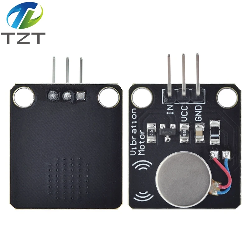 5v módulo de vibração de nível alto e baixo do motor do módulo de vibração de vibração mini para arduino