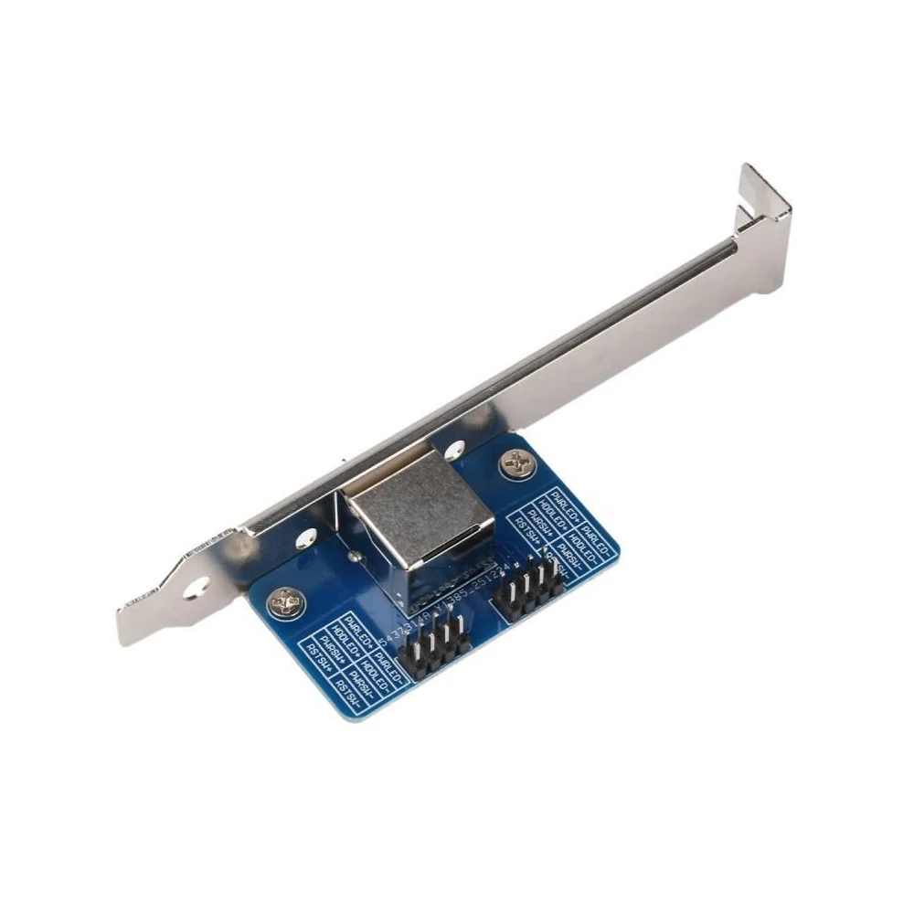 

PCIE Adapter Board ATX Power Control Board Compatible with ATX Motherboard Remote Control Module RJ45 Port for PC Boot Reset