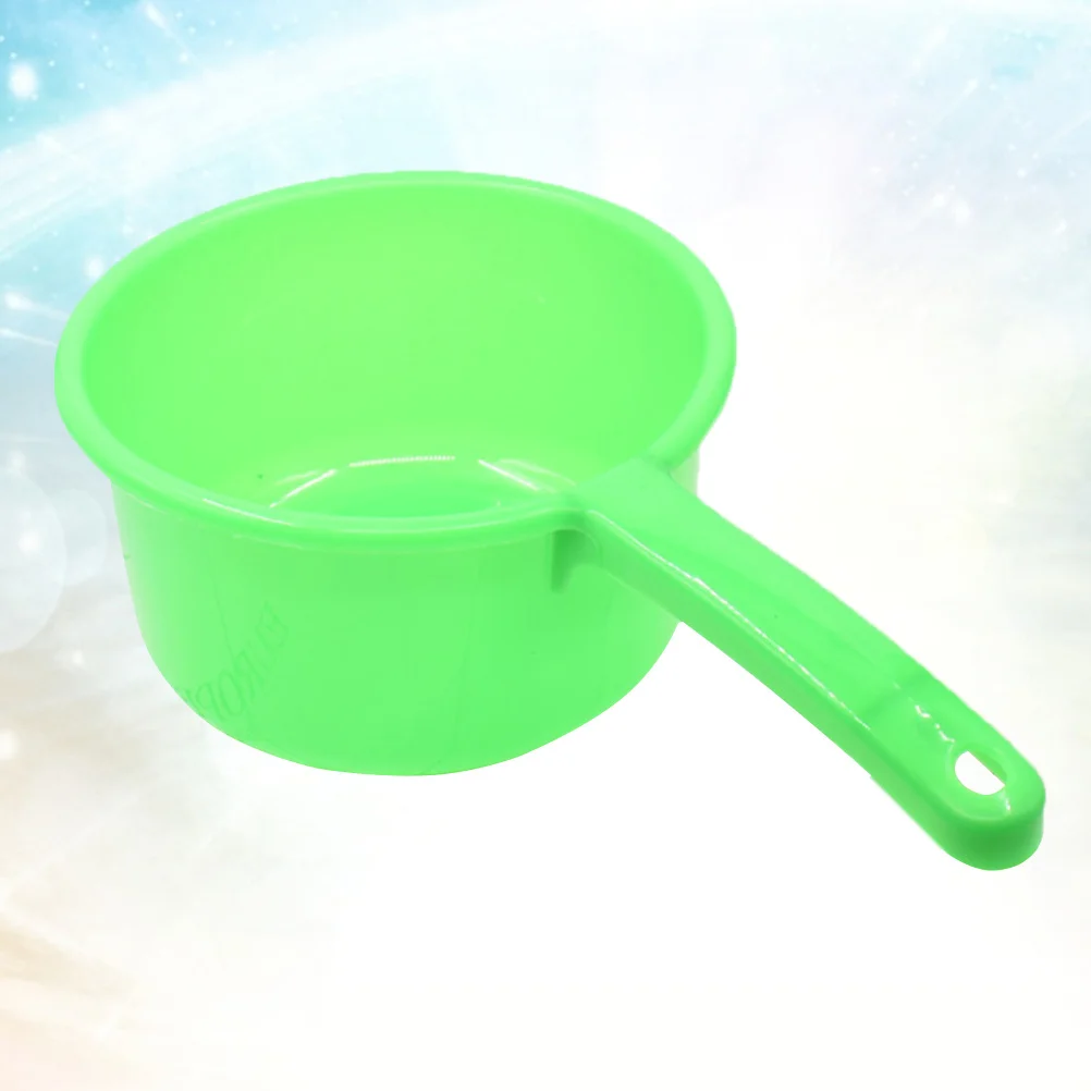 

Large Plastic Ladle Long Handle Non-Slip For Home Water Dipper Home Kitchen Bath Garden Use Water Scoop Bailer