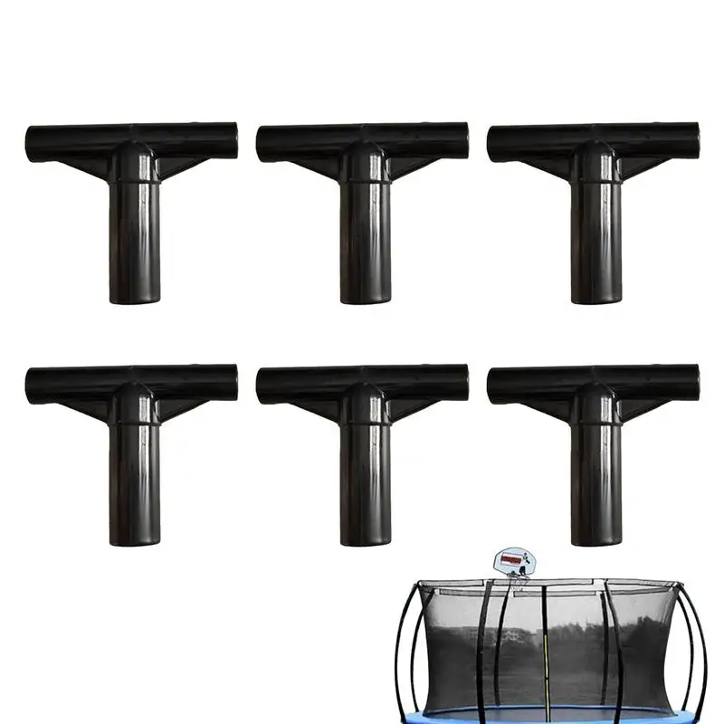 

Т-образная втулка для труб, 6-секционные чехлы для Т-образных трубок, многоразовая сменная соединительная часть рукава для аксессуаров для тренировок в помещении и на открытом воздухе