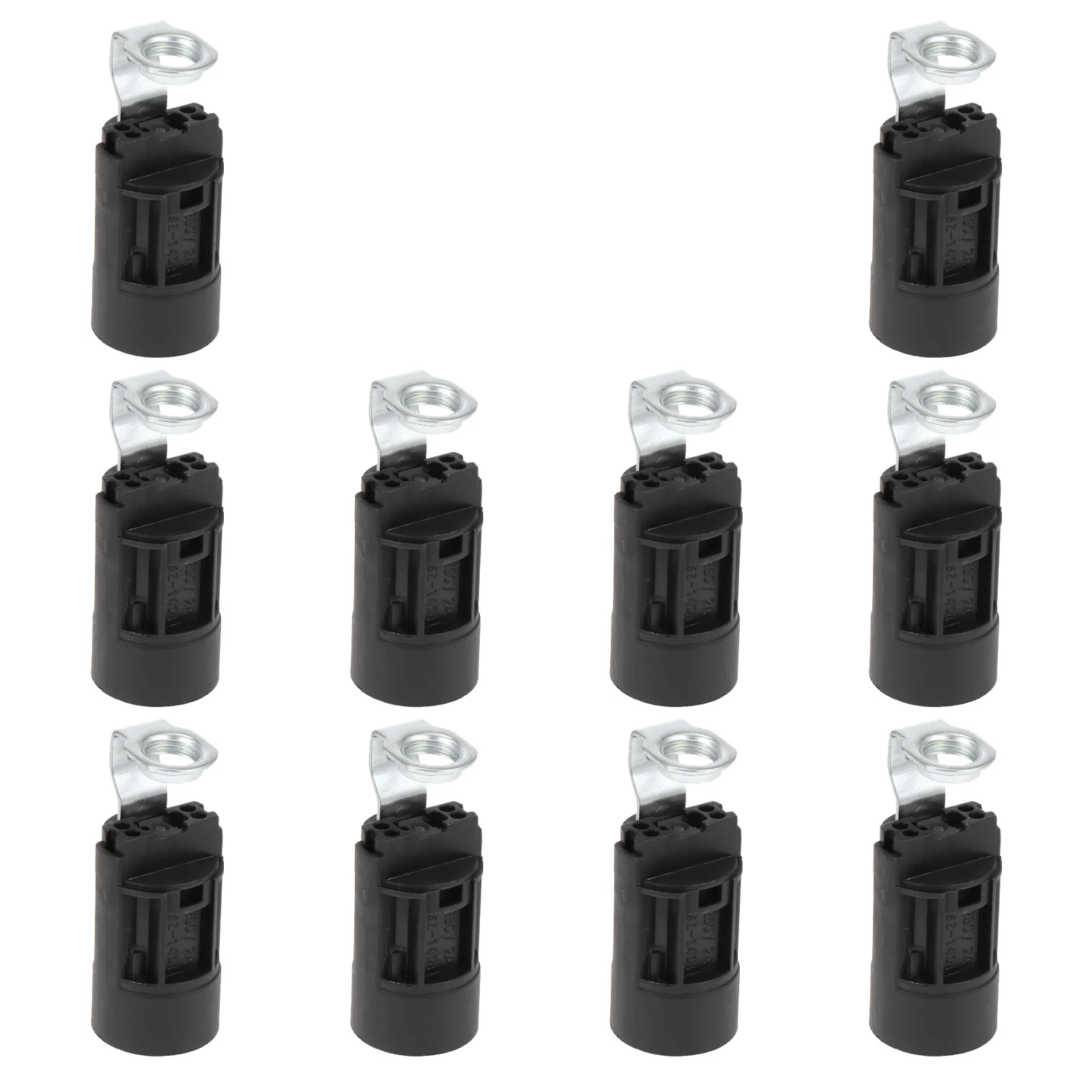 10 Pcs E14 Lamp Holder Candelabra Base Light Socket Bulb Candles Small Screw Adapter