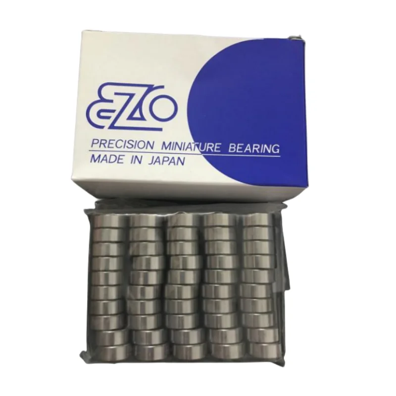 20pcs JAPAN EZO high precision bearing MR52/63/72/74/83/84/85/95/104/105/115/106/126/117/137/128/148 ZZ miniature ball bearings