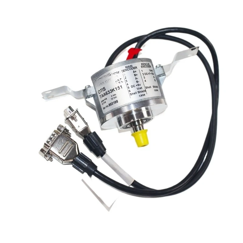 Elevator Rotary Encoder TAA633K151 Compatible H121 H151 K161 K102 Elevator Motor Replacement Spare Parts