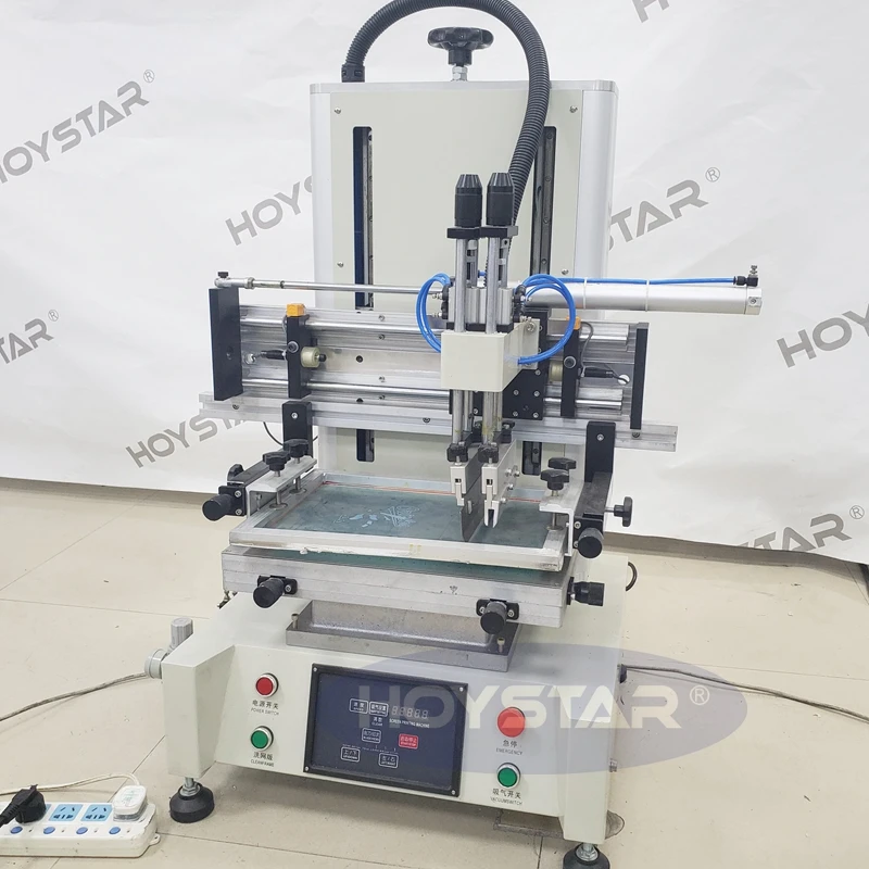 세라믹 플레이트/Sd 카드용 데스크탑 평면 스크린 프린터