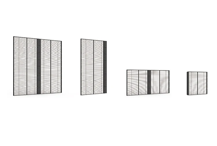 Transparant binnen-scherm P2.6-6.25, geschikt voor ramen, doorzichtige LED-display