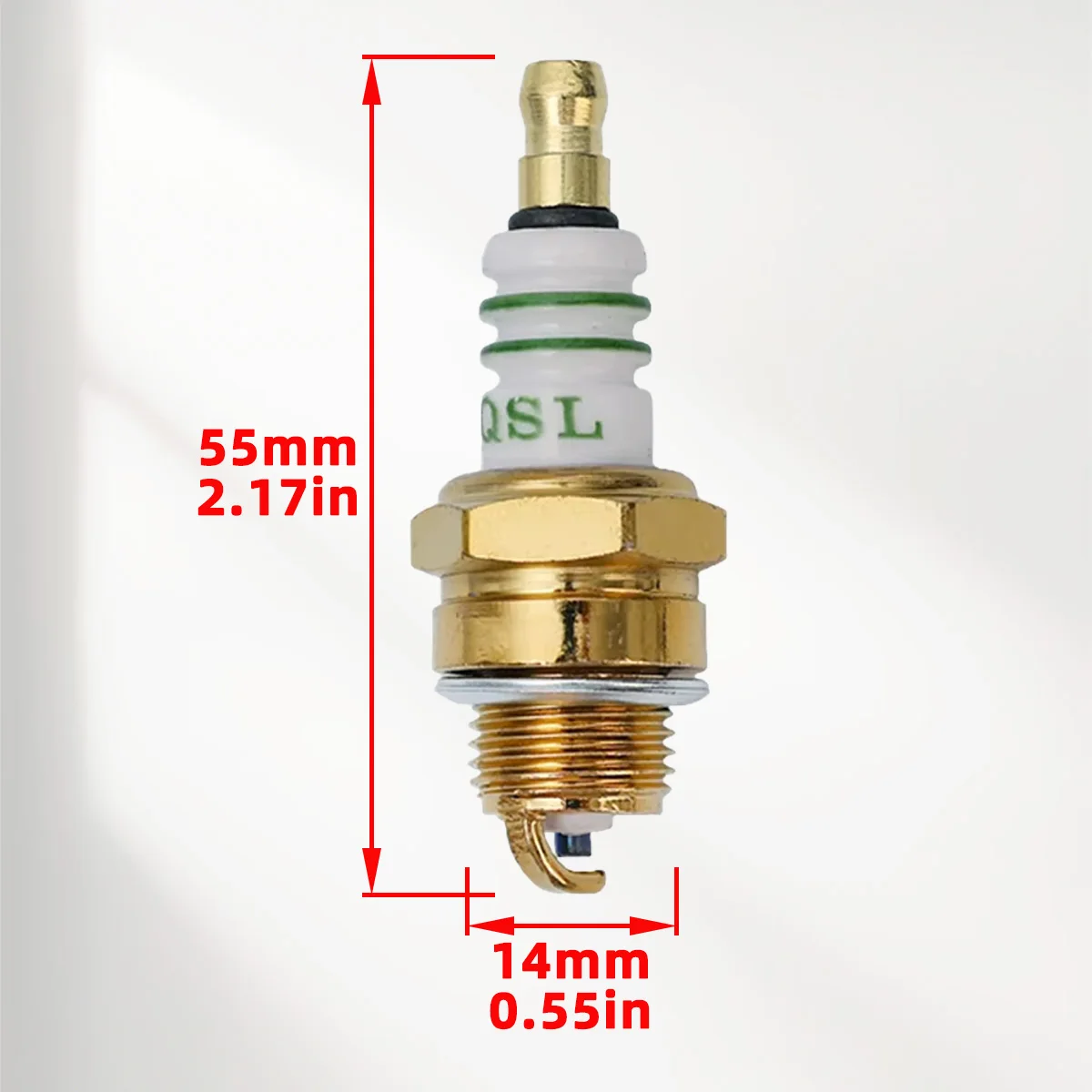 1/2/5PCS Spark Plug Durable High Ignition Efficiency Stable Combustion Anti Corrosion Energy Saving Universal Car Engine Parts