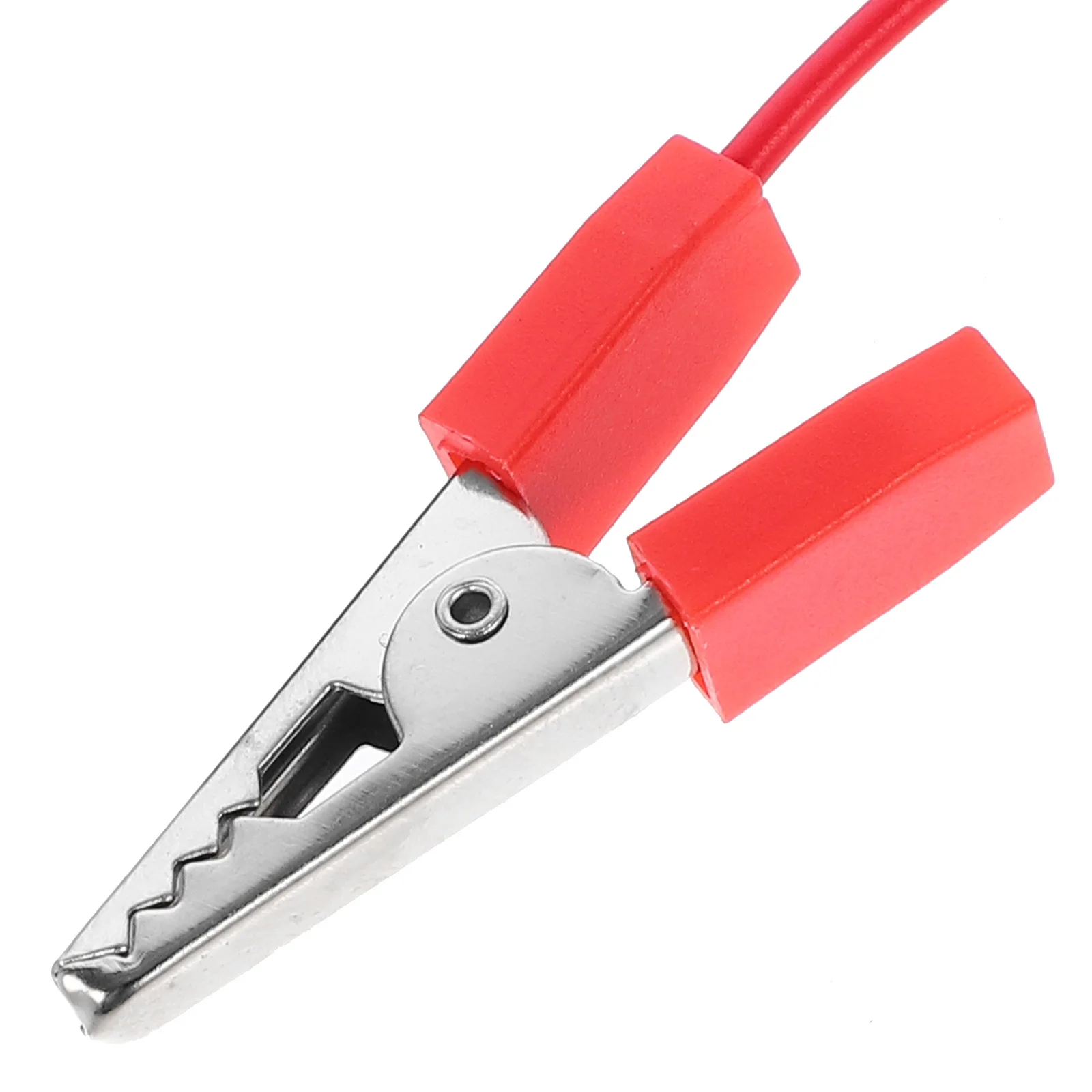 

8pcs Double Head Alligator Clips With Wires Insulated Copper Laboratory Equipment For Electric Circuit Testing Science