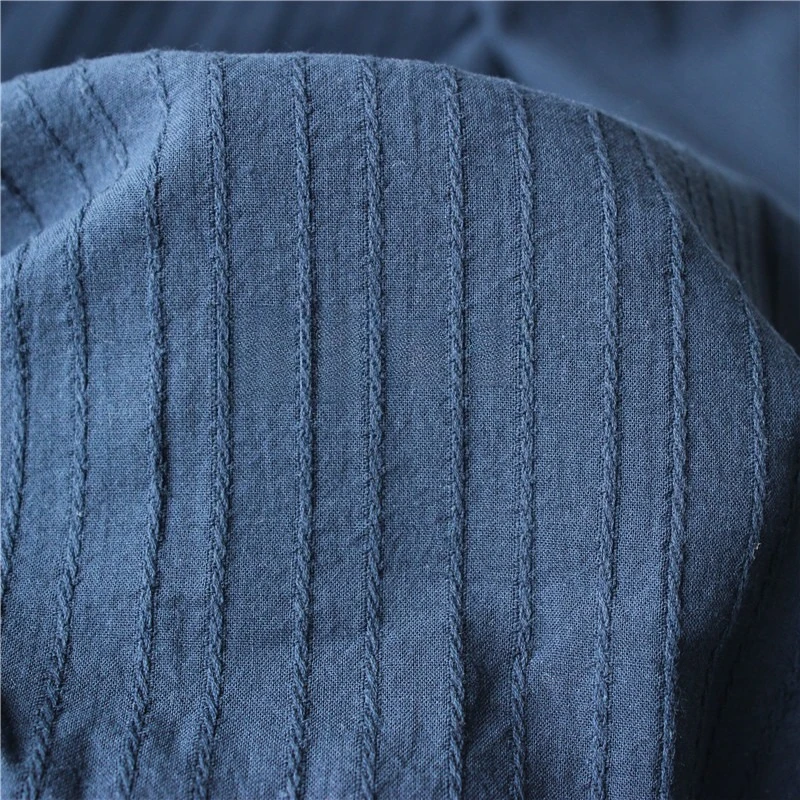 140 x 50 cm gewaschener Jacquard-Stoff aus reiner Baumwolle, weicher, atmungsaktiver Hemdrock-Stoff, Nähtuch für Kinderbekleidung – Detail 2