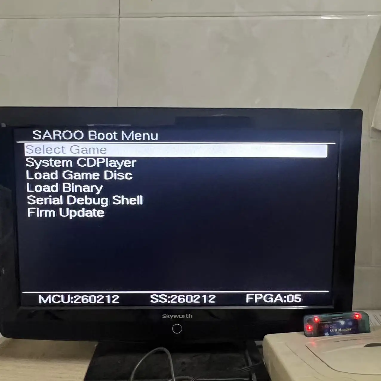Firmware 0.9 SAROO dla SEGA SATURN Plug and Play SS Karta szybkiego odczytu dla konsoli z bezpośrednim odczytem kart TF/SD i akceleratorem. — zdjęcie produktu 6