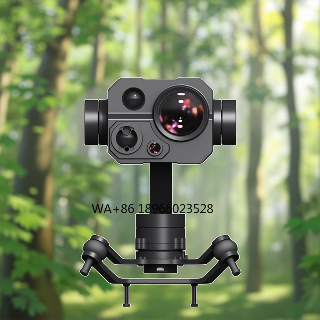 ZT30 Optical Pod Four Sensors 4K 8MP 180X Hybrid 30X Optical Zoom Gimbal  640x512 for Fixwing s