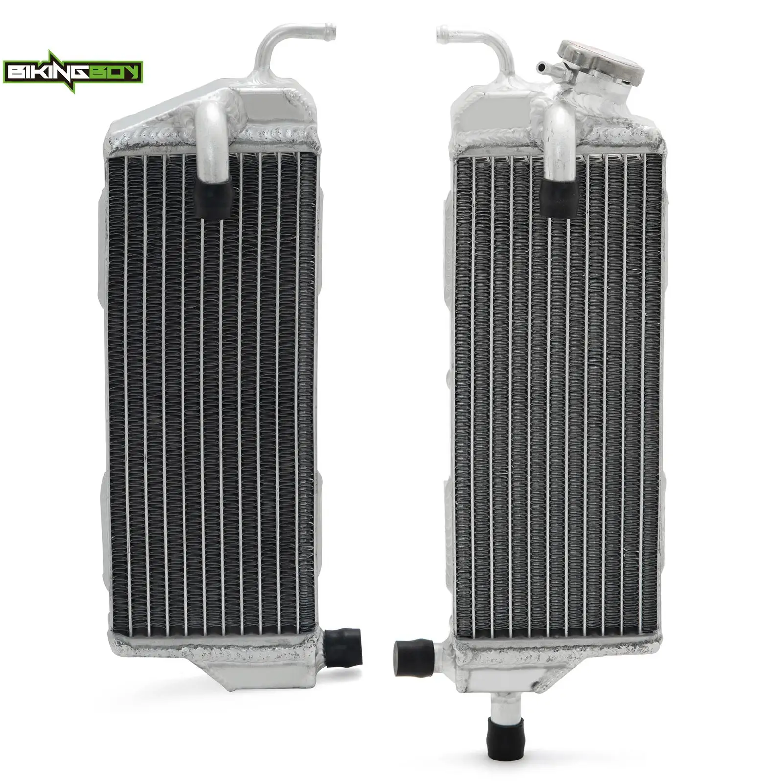 BIKINGBOY For TM Racing EN / MX 125 144 250 300 2008 2009 2010 2011 2012 2013 14 Engine Radiator Cooling Water Cooler 34mm Core