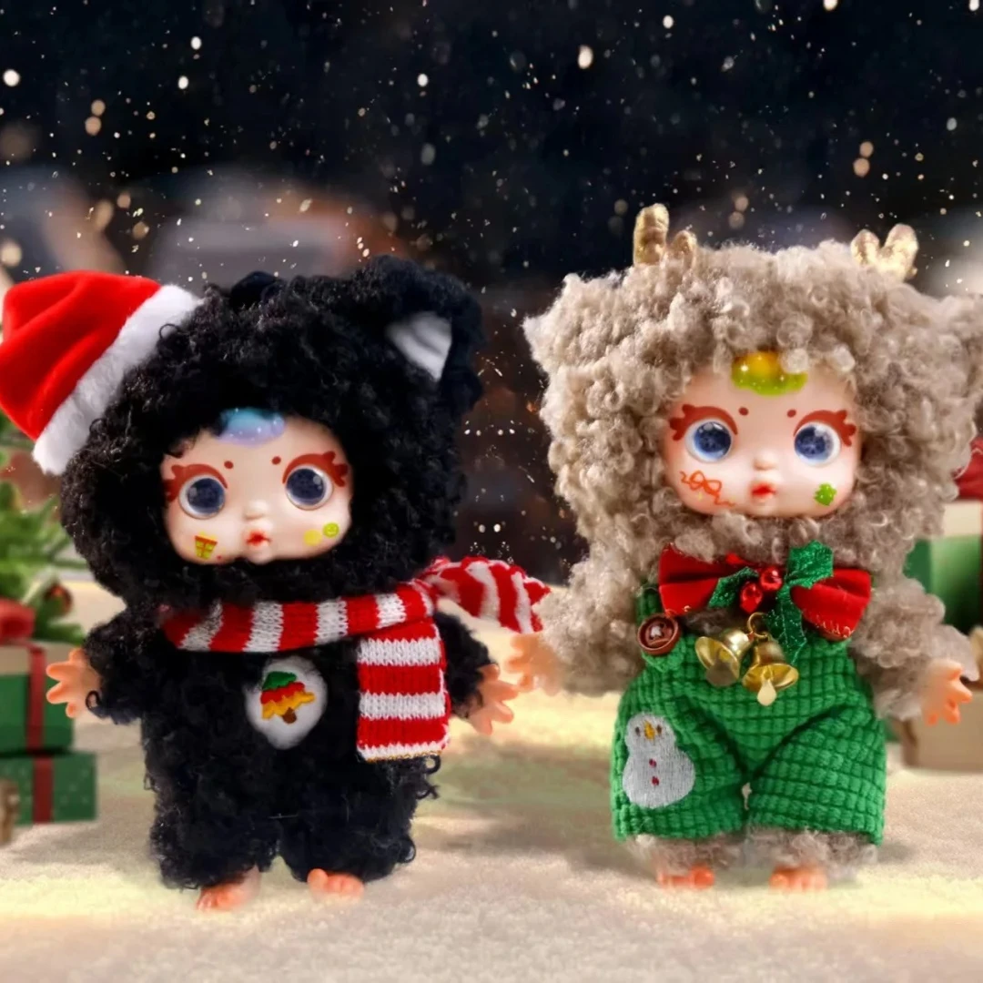 جديد MMILKCANDY الحليب الحلوى عيد الميلاد سلسلة أفخم صندوق أعمى المفاتيح Kawaii الكرتون صندوق غامض لطيف هدية الكريسماس لعبة عصرية