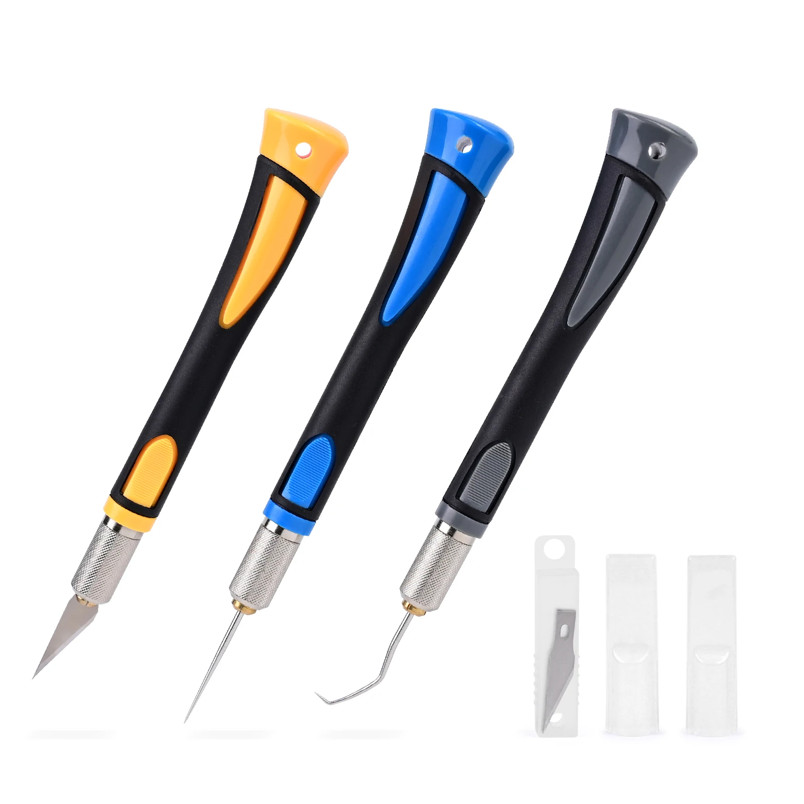 EHDIS Vinyl Film Craft Weeding Tools Car Wrap Wallpaper Cutting Knife Air Bubble Release Pin Pen Weeder Hook DIY Hand Tools Kit