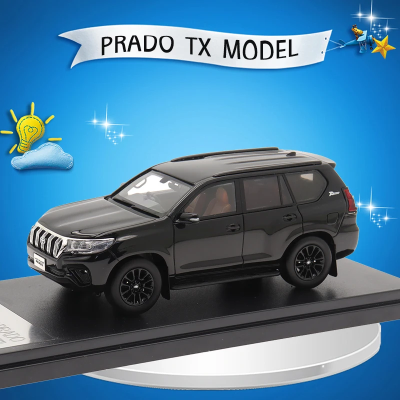 

Hi-Story Brand 1/43 Car Model Toys Simulation LAND CRUISER PRADO TX L SUV 70th Resin Diecast Car Model Collection Decoration