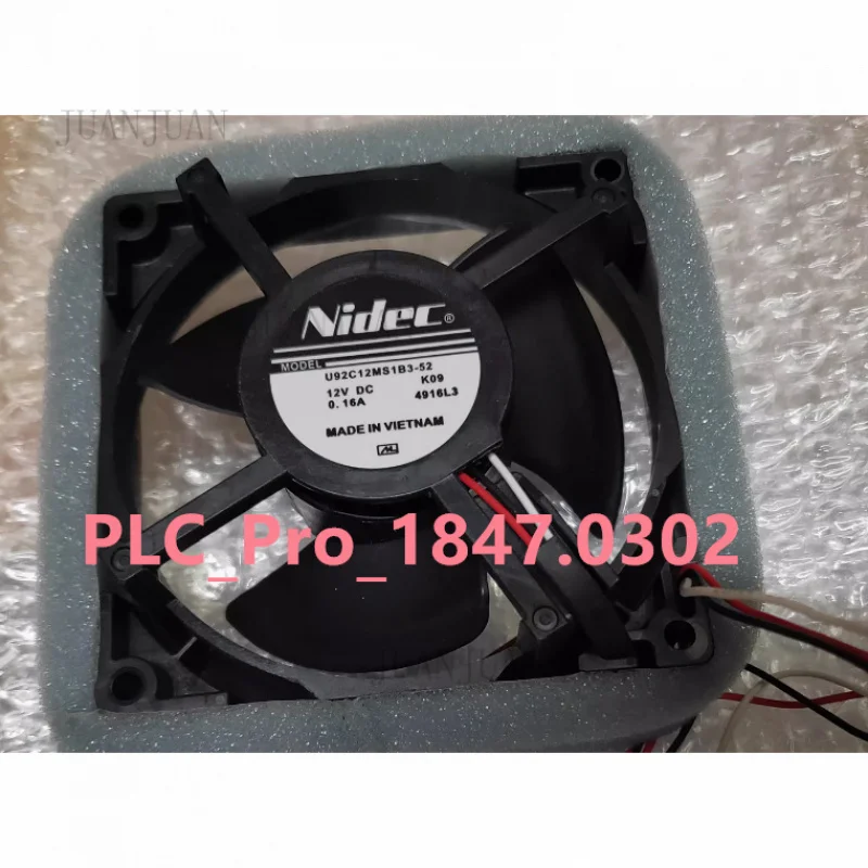 A+ 1PCS Brand New Nidec FOR Samsung Refrigerator Fan Motor U92C12MS1B3-52  DA81-06013A