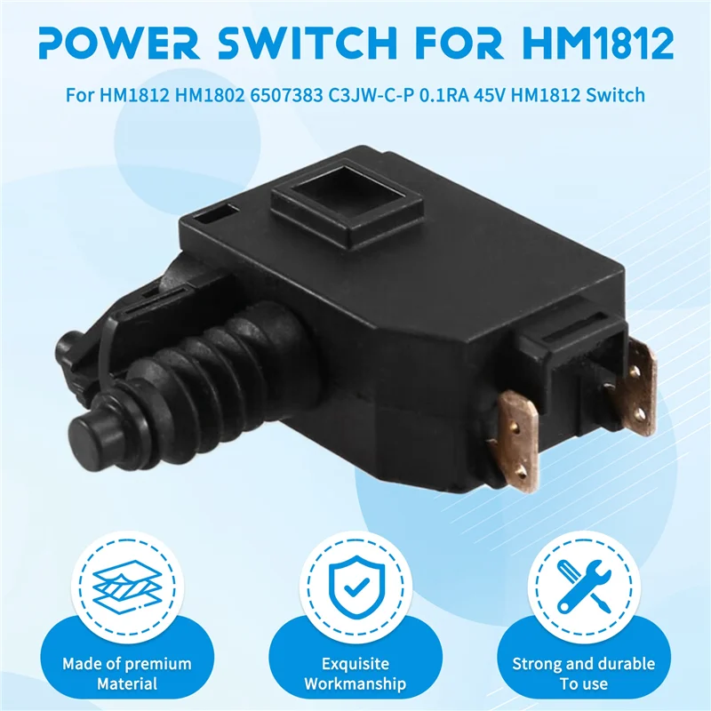 ABKO-Para 6507383 650738-3 C3JW-C-P 0.1RA 45V HM1812 Interruptor