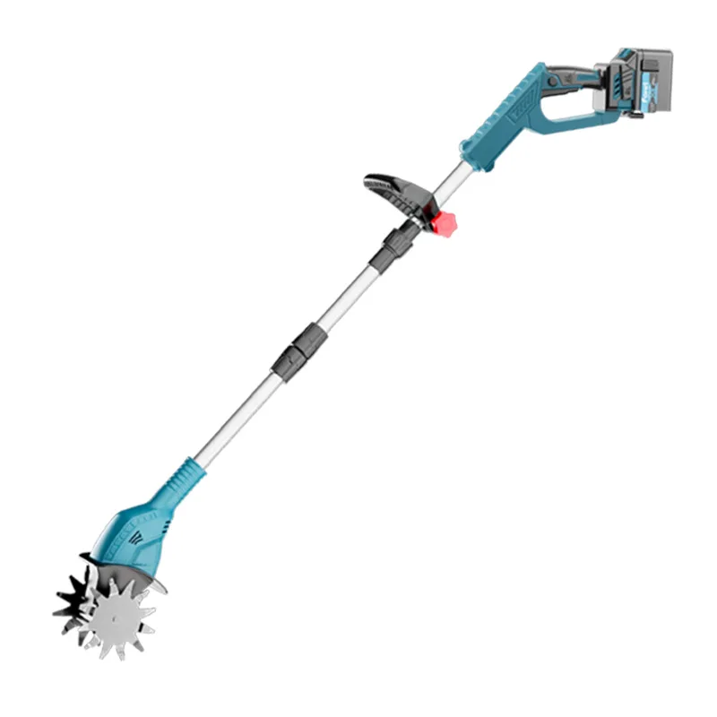 

New brushless lithium battery scarifier, household high-power electric soil-turning rechargeable small rotary tiller
