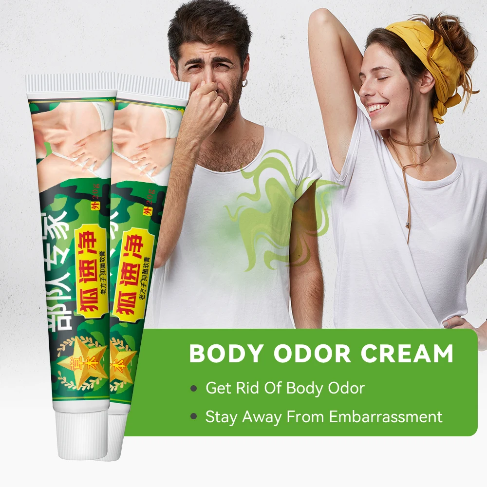 20G Underarm Odor Remover Cream Natural Liquid Summer Sweat Body Care Deodorant Lotion Underarm Dryness Women Men Supplies