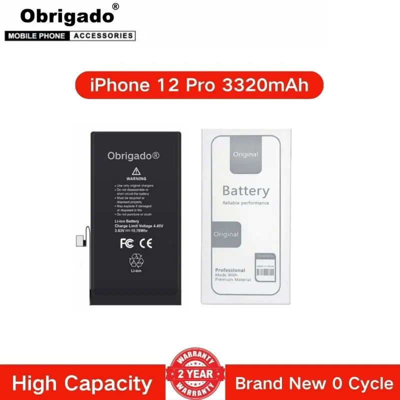 5pcs/ Original High Capacity Phone Battery For iPhone 6G 6SP 7 8P X XR XS Max 11 12 13 Pro 14 Plus 15 Pro Max Battery For Apple