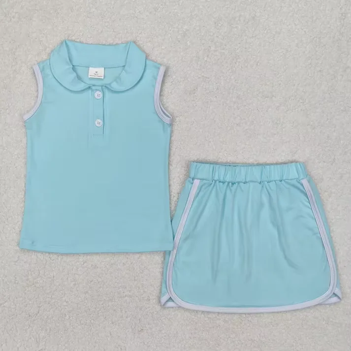 

Girls Yoga Set Summer 0-16 Kids Stretchy Nylon Spandex Outfit Breathable Sportswear Lightweight Activewear Gym Clothes for Child
