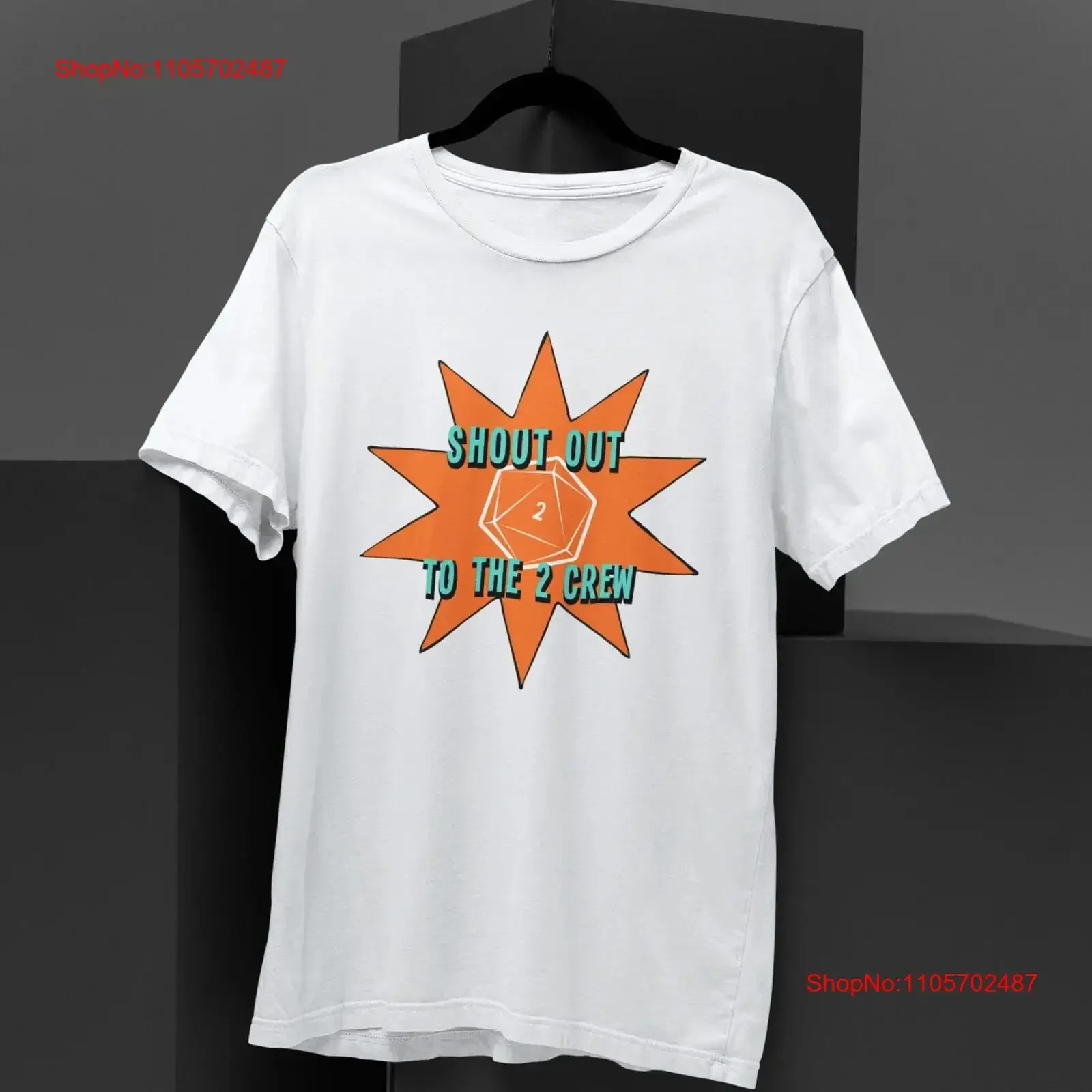 Dnd Fan Apparel Shout Out to the 2 Crew T Shirt NADDPOD Not Another Podcast TTRPG vintage Washed fashion graphic Versatile Soft