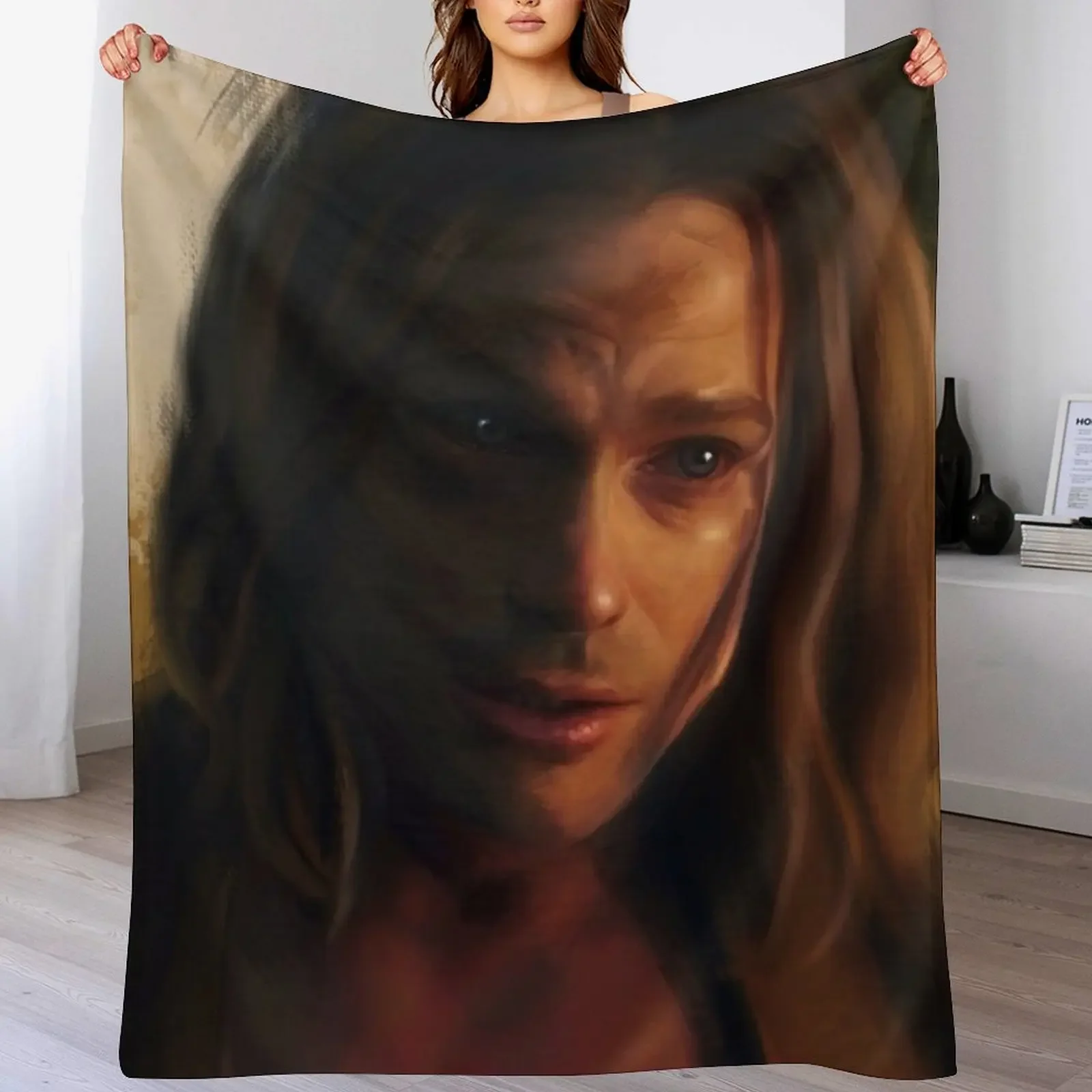 

Did you hurt yourself Throw Blanket Soft Comfort Blanket for Reading Watching TV