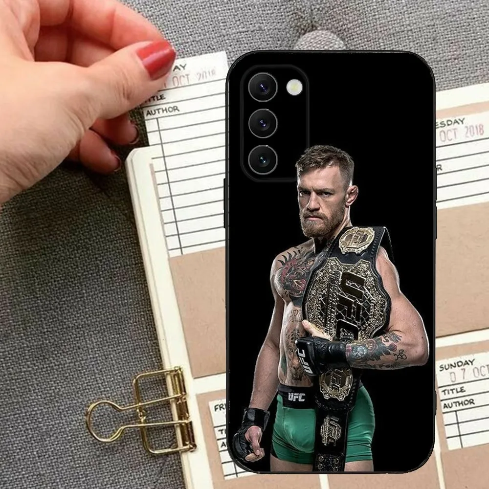 C-Conor McGregor Boxing Phone Case For Samsung Galaxy A20,A21s,A22,A31,A32,A52,A53,A72,73,A80,A91Soft Black Cover image 4