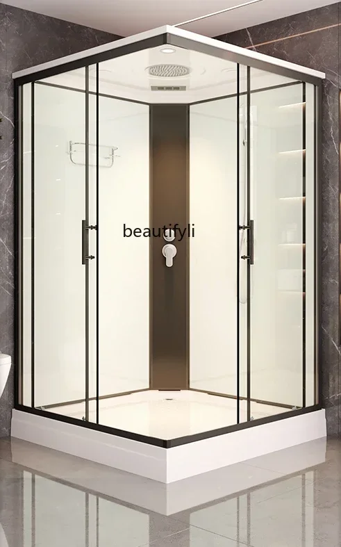 NQ Integrated shower room Household small apartment Integrated shower room Glass sliding door multi-function, bathroom