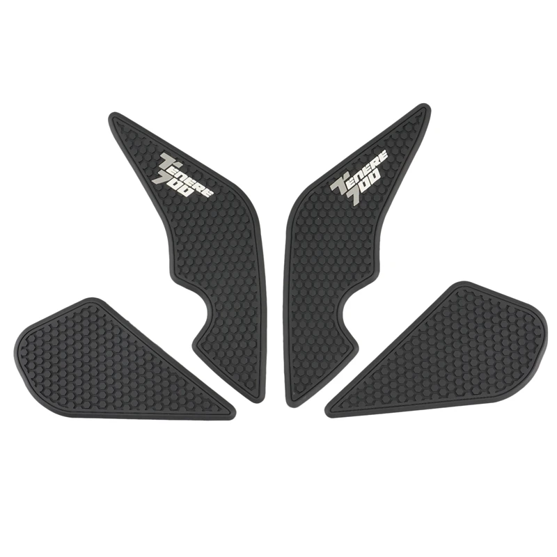 For YAMAHA Tenere 700 T700 XTZ 690 T 700 Motorcycle Accessories Non-Slip Side Fuel Tank Stickers Waterproof Pad Stickers