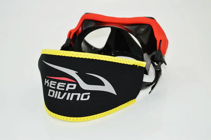 Neopren-Tauchmaske, Kopfband-Abdeckung, Maske, gepolstert, schützt langes Haarband, Strap-Wrapper – Detail 8