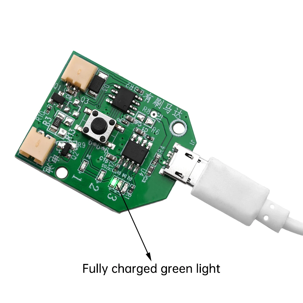 3.7V USB Rechargeable Small Fan Circuit Board Control Board Handheld Mobile Fan Board Brushed Universal Board